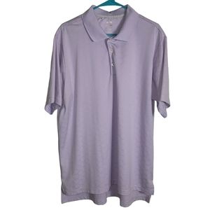 Adidas Climacool Light Purple Golf Tennis Polo Shirt Size XL Athletic Athleisure
